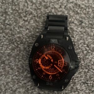 Invicta Black Stainless Bracelet Watch